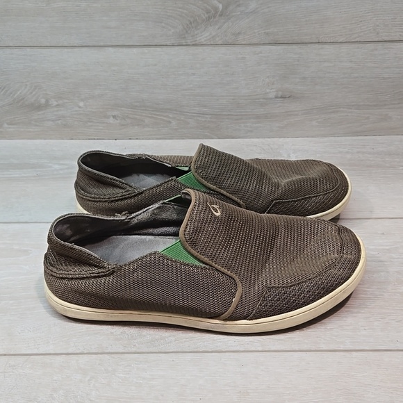 Olukai Mens Nohea Mesh Loafer Slip on shoes sz 10 main image 9
